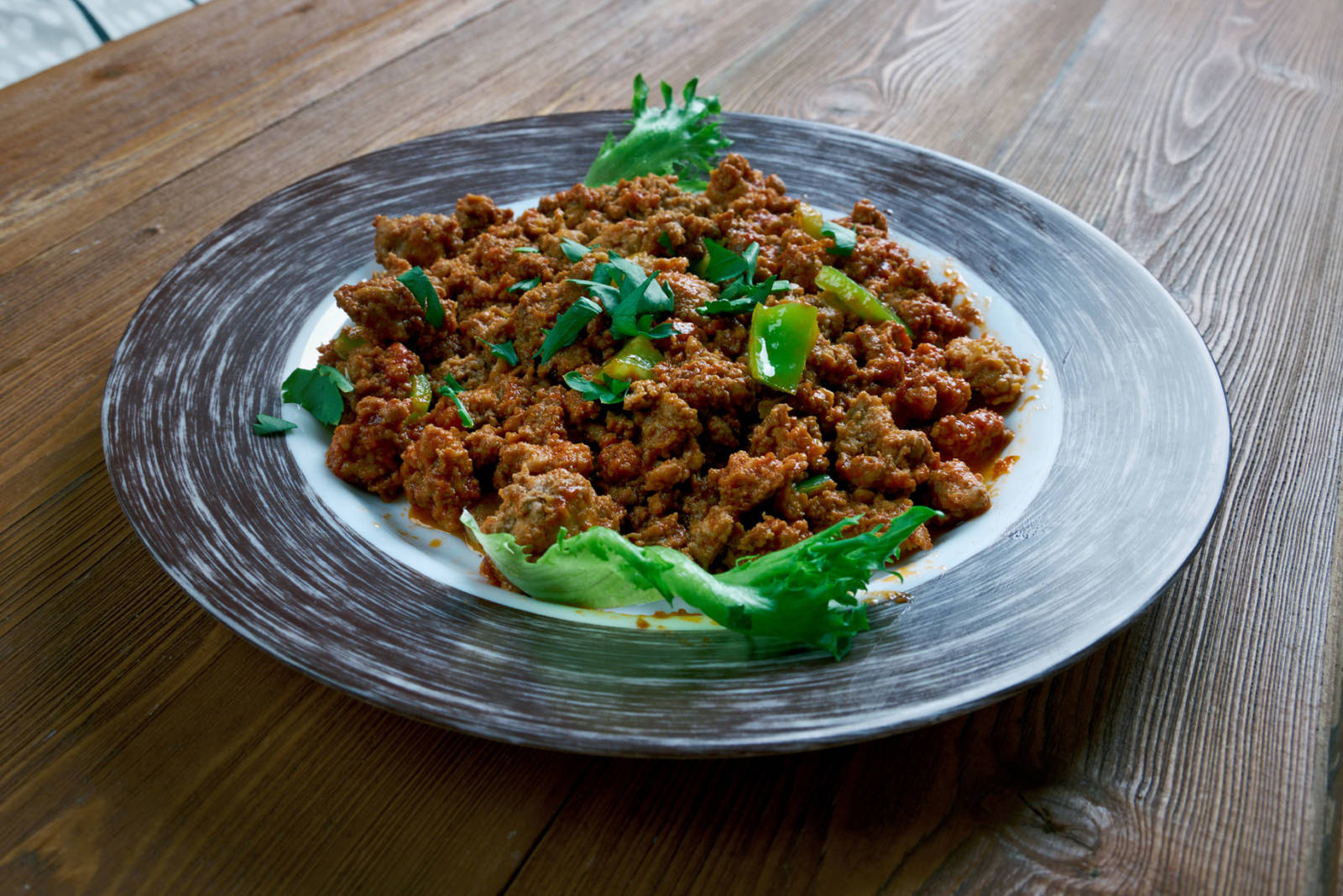 Minced Beef Kheema with Spinach • Latasha's Kitchen