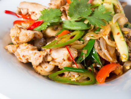 Lemongrass Chicken with Caramelised ACV