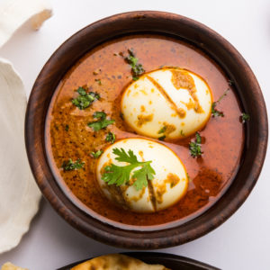 Coriander Egg Curry by Latasha's Kitchen