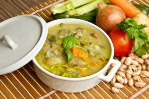 Spring Minestrone Soup by Latasha's Kitchen