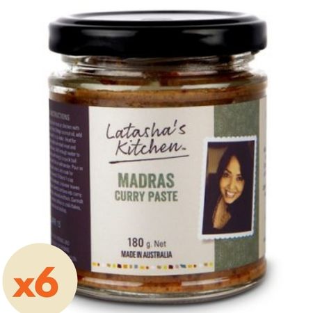 PreOrder 6 x 180g Madras Curry Paste