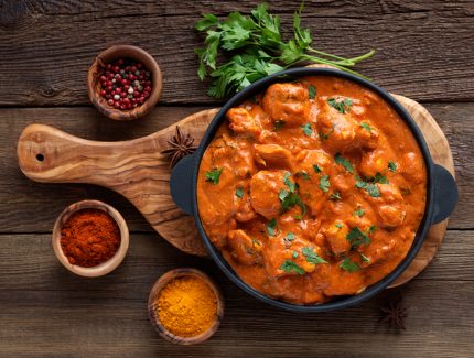 Butter Chicken in Smoked Tomato Sauce