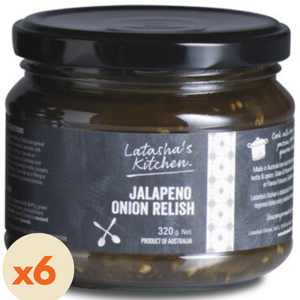 6 x Jars of Jalapeno Onion Relish