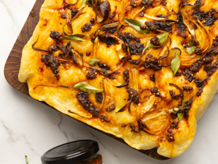 Vindaloo foccacia
