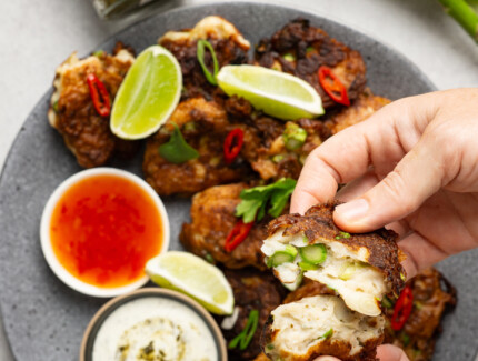 Coriander Fish Cakes