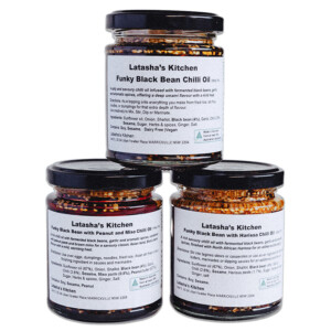 Funky Black Bean Chilli Oils